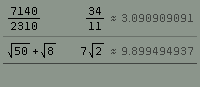 Calculs GIF