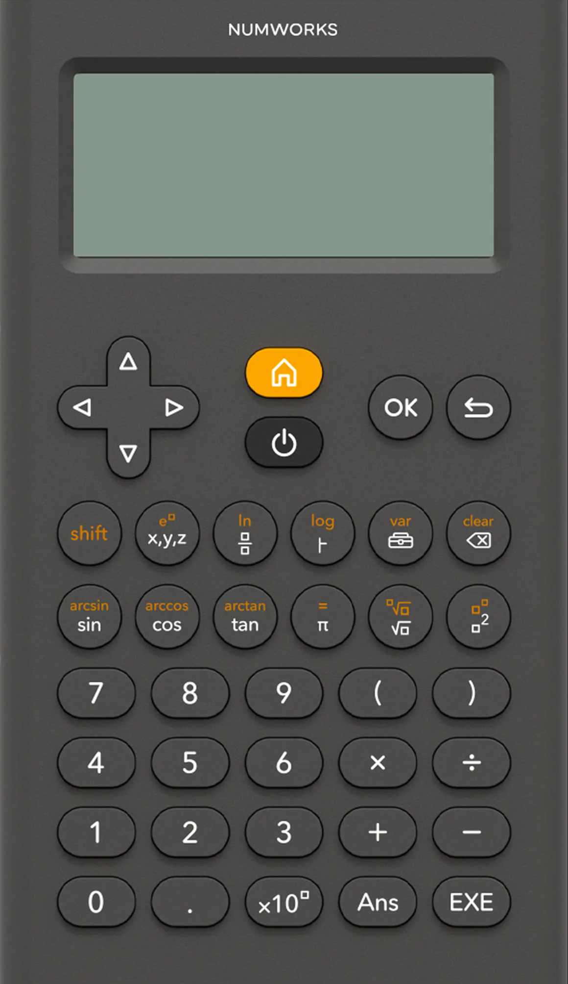 Calculatrice Numworks - Écran Couleur, Graphique, Programmable, Batterie - NEUVE