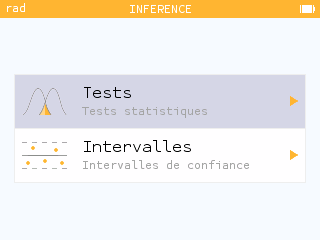 Effectuez un test statistique GIF