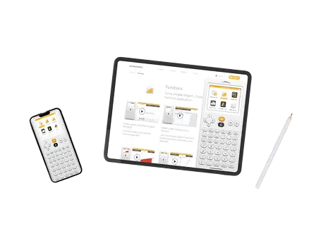 The simulator on iphone and ipad